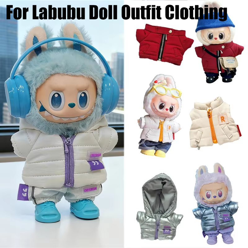 Baby Clothing Winter - For 15 17cm Labubu Doll Down