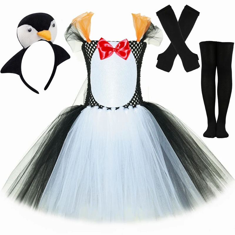 Penguin Costume Girls Hallowee - مراجعة Baby Tutu Skirt وسعره