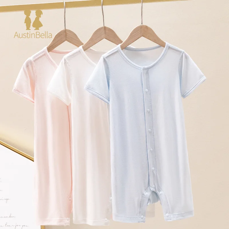Bamboo Fiber Baby Romper Summe - مراجعة Baby Clothing Types وسعره