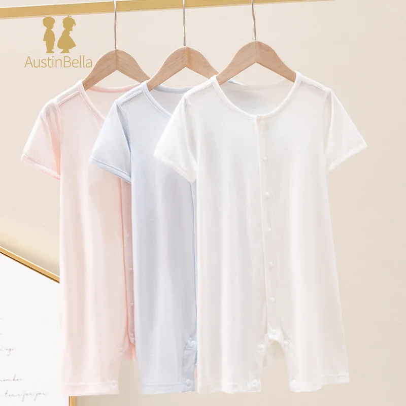 Bamboo Fiber Baby Romper Summe - مراجعة Baby Clothing Types وسعره