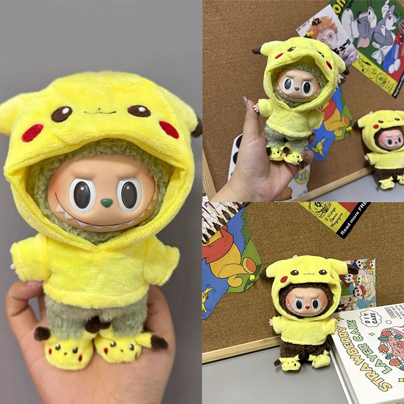 15 17cm For Labubu Doll Cartoo - مراجعة Baby Clothing وسعره