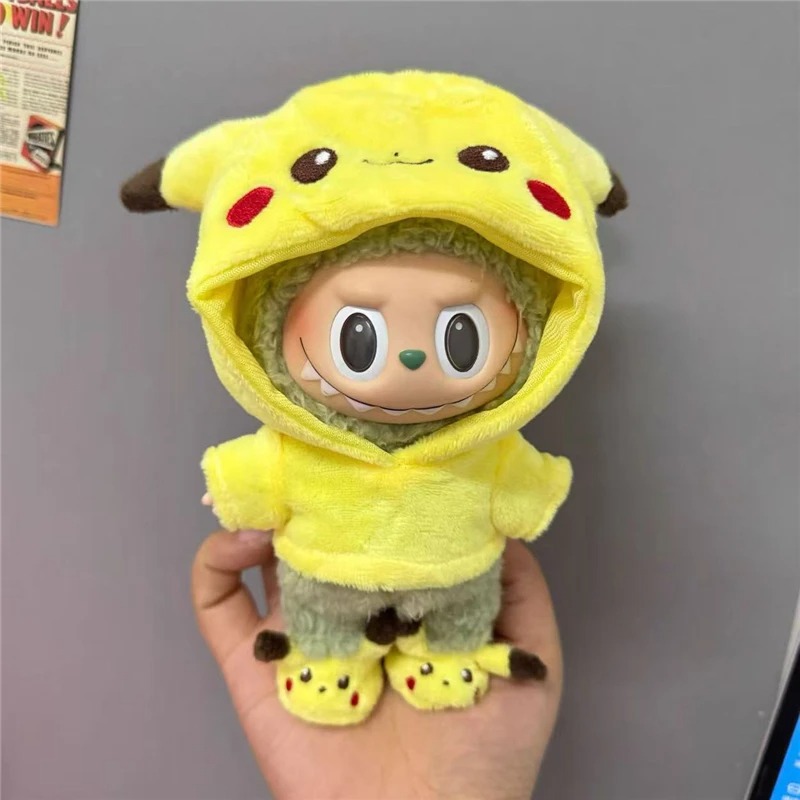 15 17cm For Labubu Doll Cartoo - مراجعة Baby Clothing وسعره