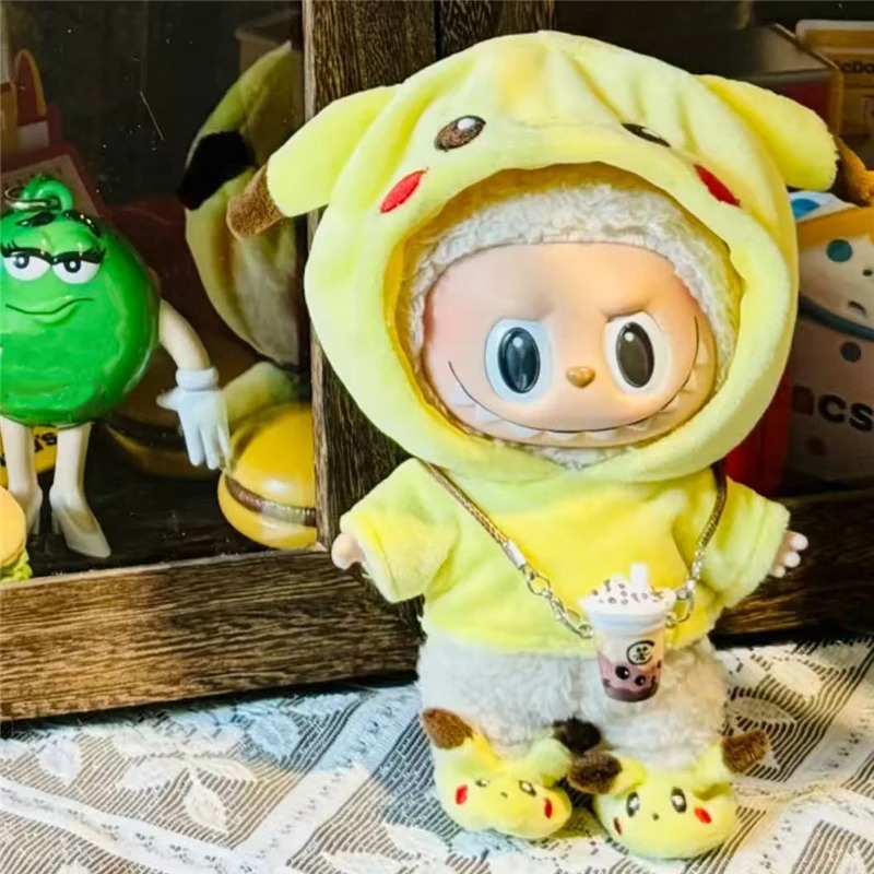 15 17cm For Labubu Doll Cartoo - مراجعة Baby Clothing وسعره