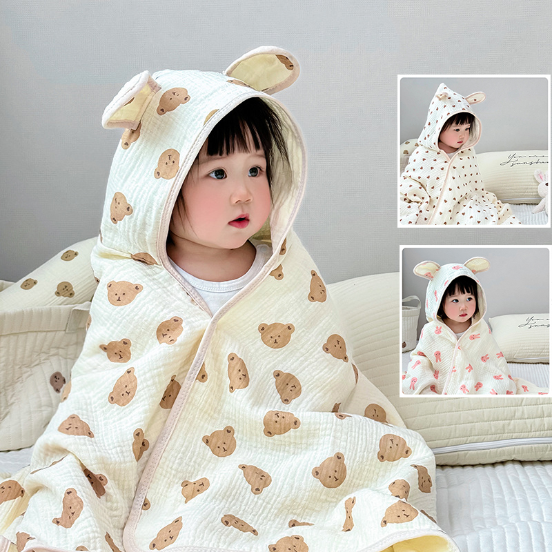 Baby Bath Towel 4 Layers Gauze - مراجعة Baby Clothing Fabric وسعره