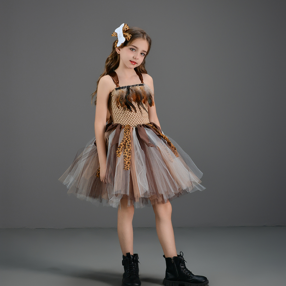 Cave Girls Costume for Kids Ha - مراجعة Baby Tutu Skirt وسعره