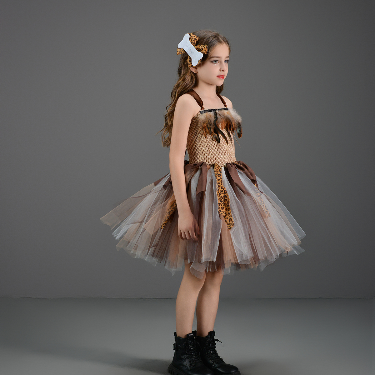 Cave Girls Costume for Kids Ha - مراجعة Baby Tutu Skirt وسعره