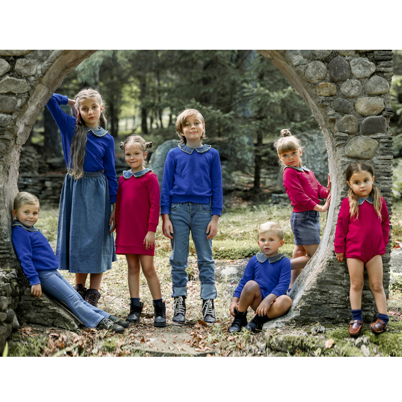 Ali Plus Aw25 Denim Collar Swe - مراجعة Baby Clothing Winter وسعره