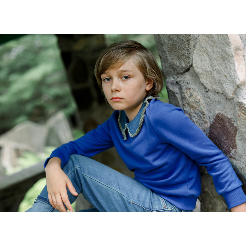 Ali Plus Aw25 Denim Collar Swe - مراجعة Baby Clothing Winter وسعره