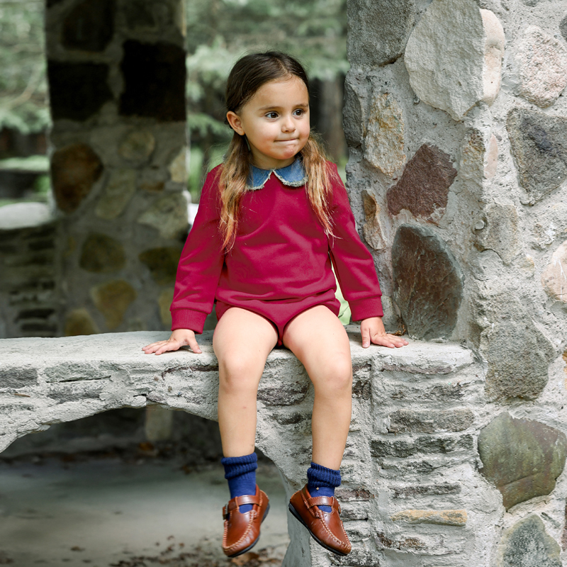 Ali Plus Aw25 Denim Collar Swe - مراجعة Baby Clothing Winter وسعره