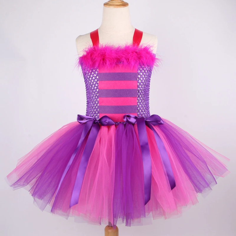 Cartoon Magic Striped Cheshire - مراجعة Baby Tutu Skirt وسعره