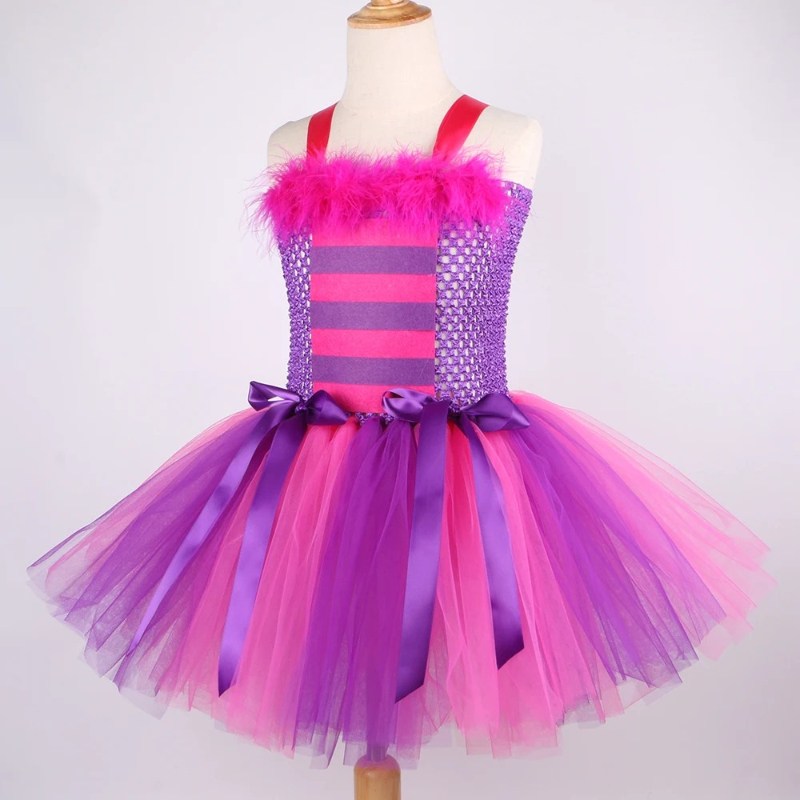 Cartoon Magic Striped Cheshire - مراجعة Baby Tutu Skirt وسعره