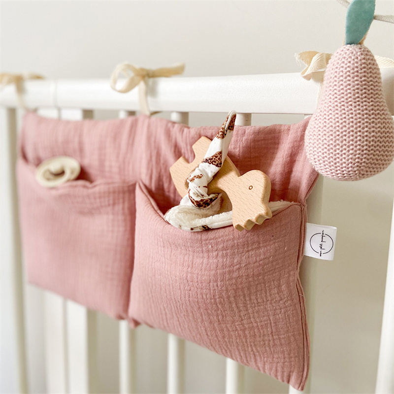 1PC Baby Crib Organizer Cot Ca - مراجعة Baby Clothing Types وسعره