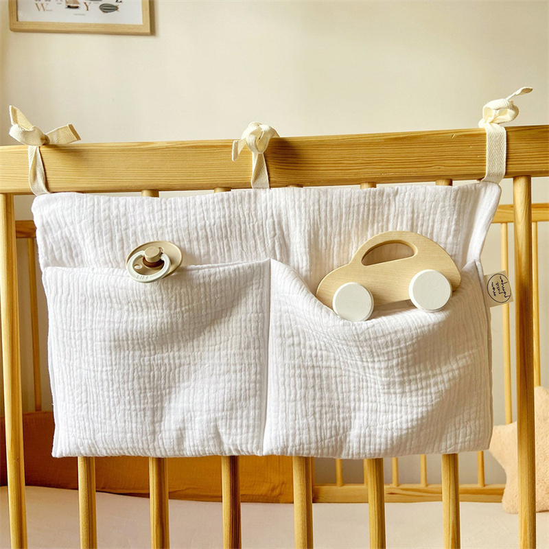 1PC Baby Crib Organizer Cot Ca - مراجعة Baby Clothing Types وسعره
