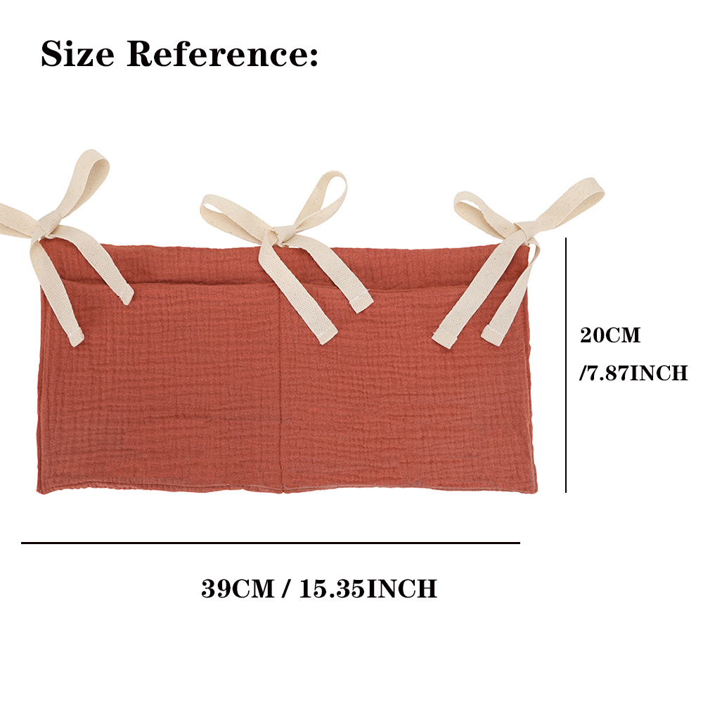 1PC Baby Crib Organizer Cot Ca - مراجعة Baby Clothing Types وسعره