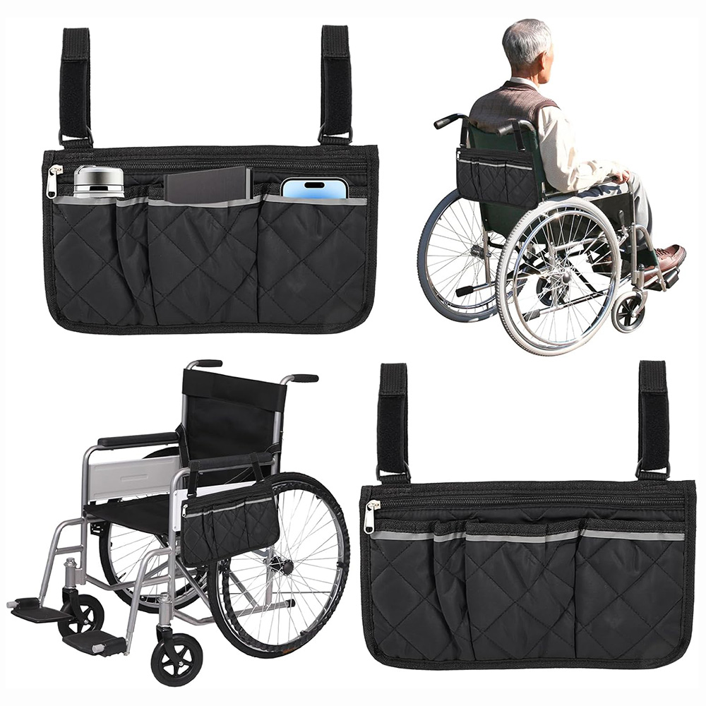 Wheelchair Side Armrest Bag Wi - مراجعة Baby Clothing Types وسعره