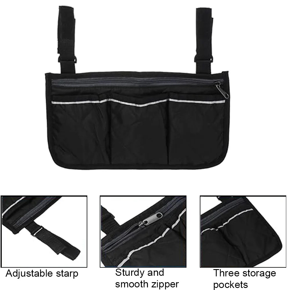 Wheelchair Side Armrest Bag Wi - مراجعة Baby Clothing Types وسعره