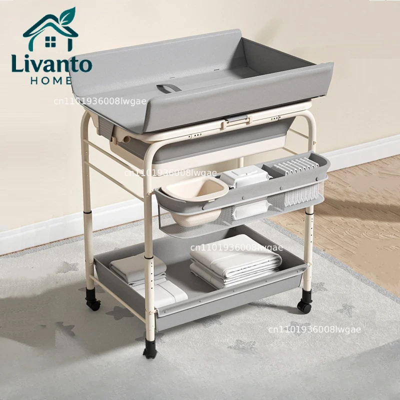 Baby Bath Basin Diaper Table M - مراجعة Baby Clothing Types وسعره