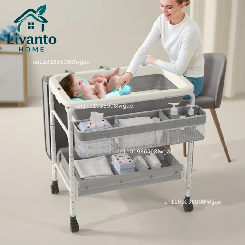 Baby Bath Basin Diaper Table M - مراجعة Baby Clothing Types وسعره