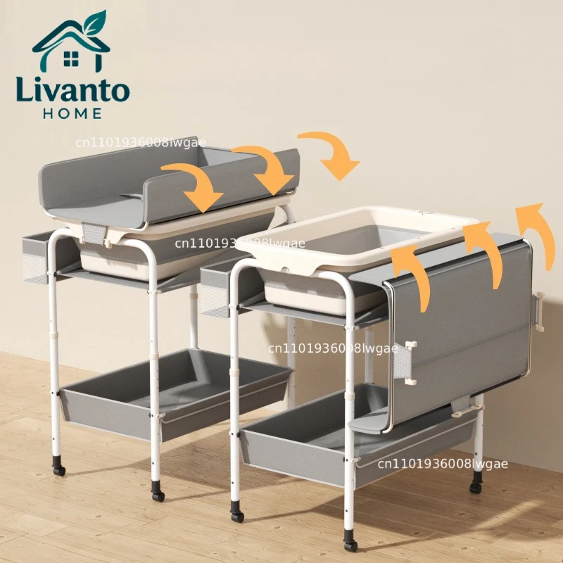 Baby Bath Basin Diaper Table M - مراجعة Baby Clothing Types وسعره