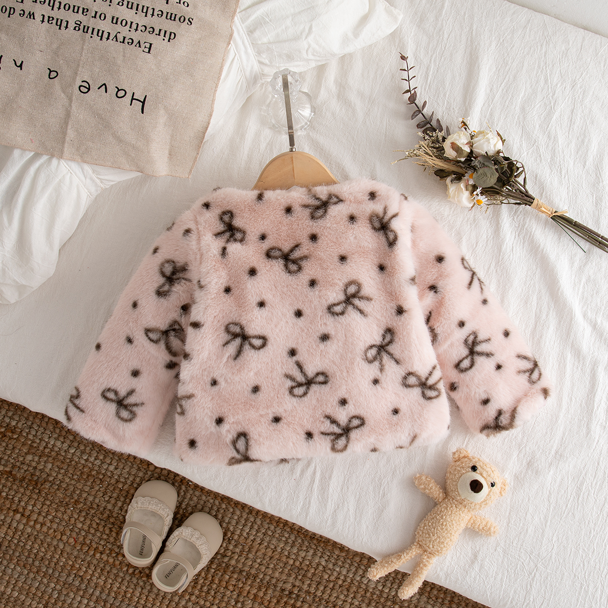Children's Clothing Winter Bow - مراجعة Baby Clothing Winter وسعره