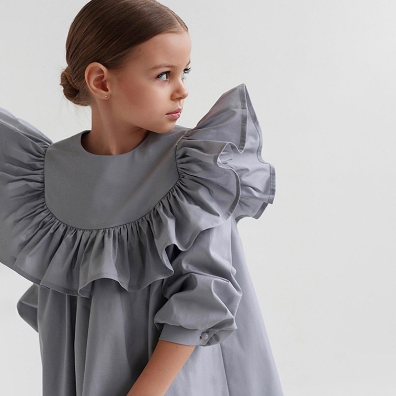 Baby Girl Cotton Princess Ruff - مراجعة Baby Clothing Dresser وسعره