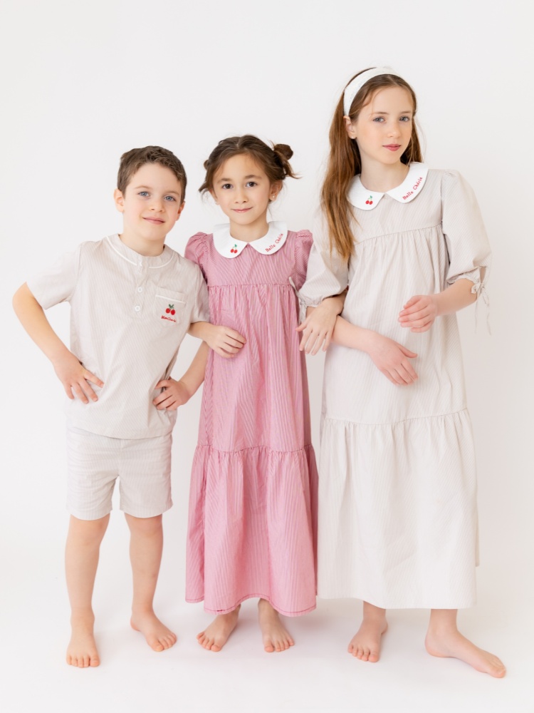 AP SS26 Friday Night Pinstripe - مراجعة Baby Clothing Night وسعره