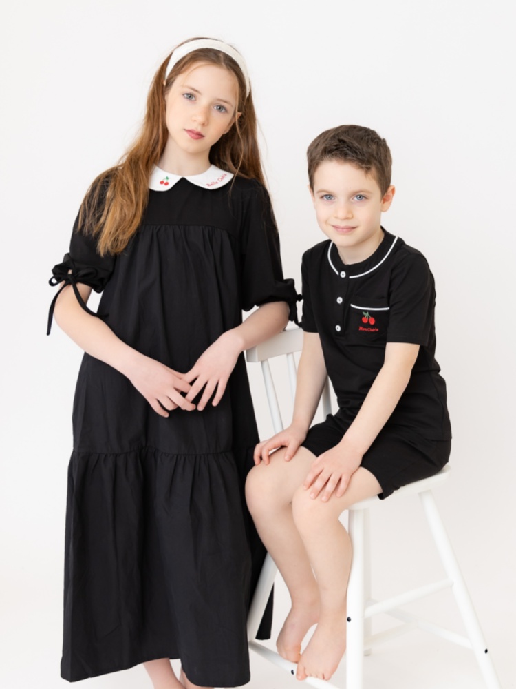 AP SS26 Friday Night Pinstripe - مراجعة Baby Clothing Night وسعره