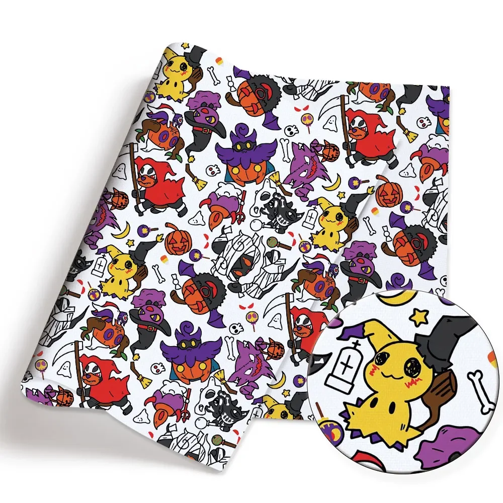 Pokemon Cartoon Fabric140*50cm - مراجعة Baby Clothing Fabric وسعره