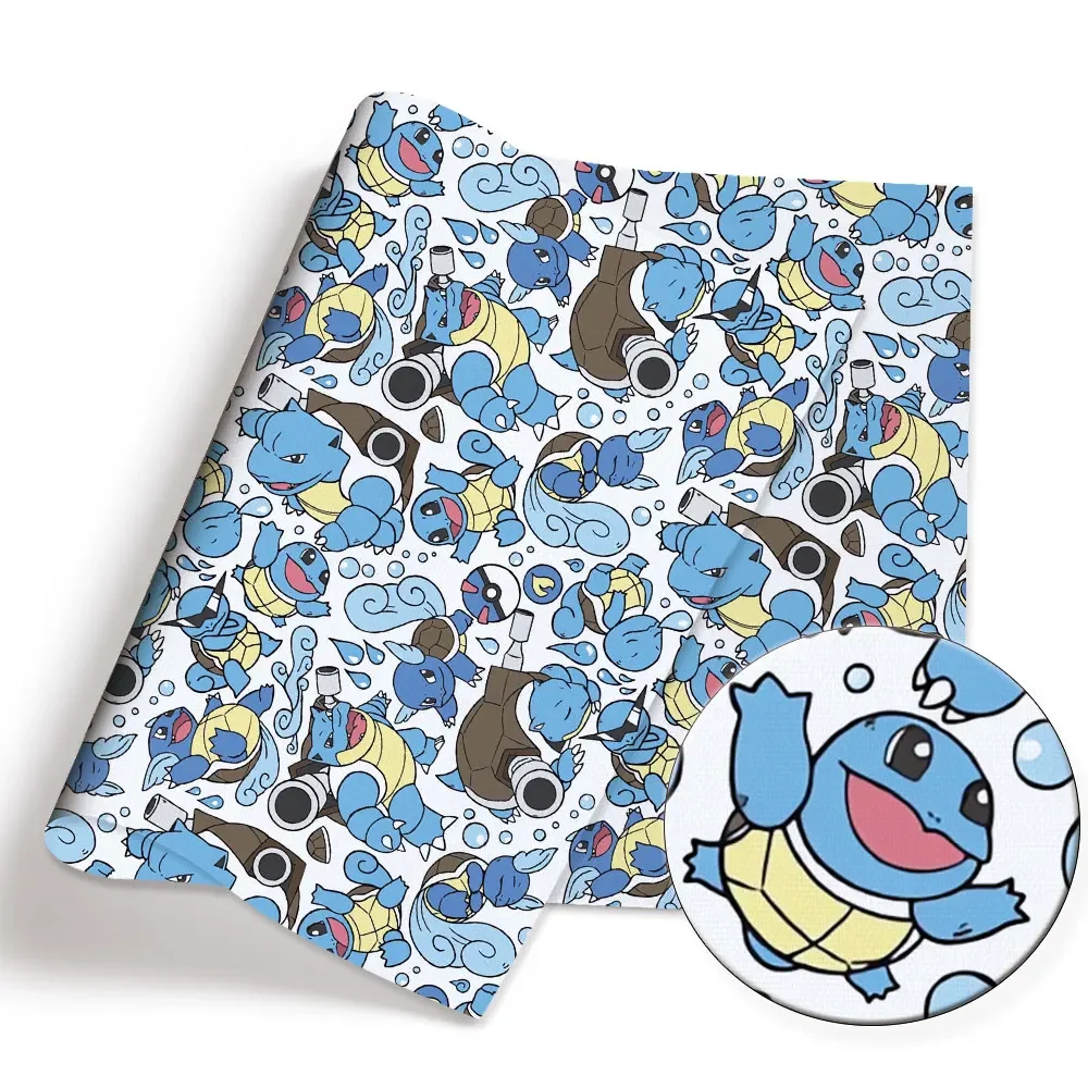 Pokemon Cartoon Fabric140*50cm - مراجعة Baby Clothing Fabric وسعره