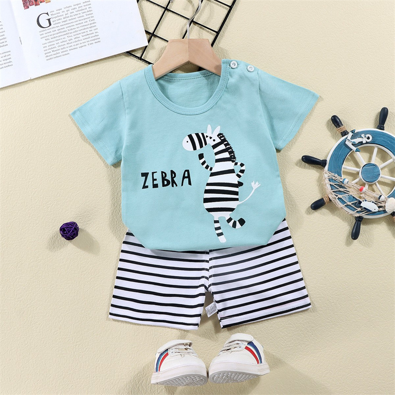 Cotton Tees+Shorts 2-piece Tra - مراجعة Baby Clothing Gift Set وسعره