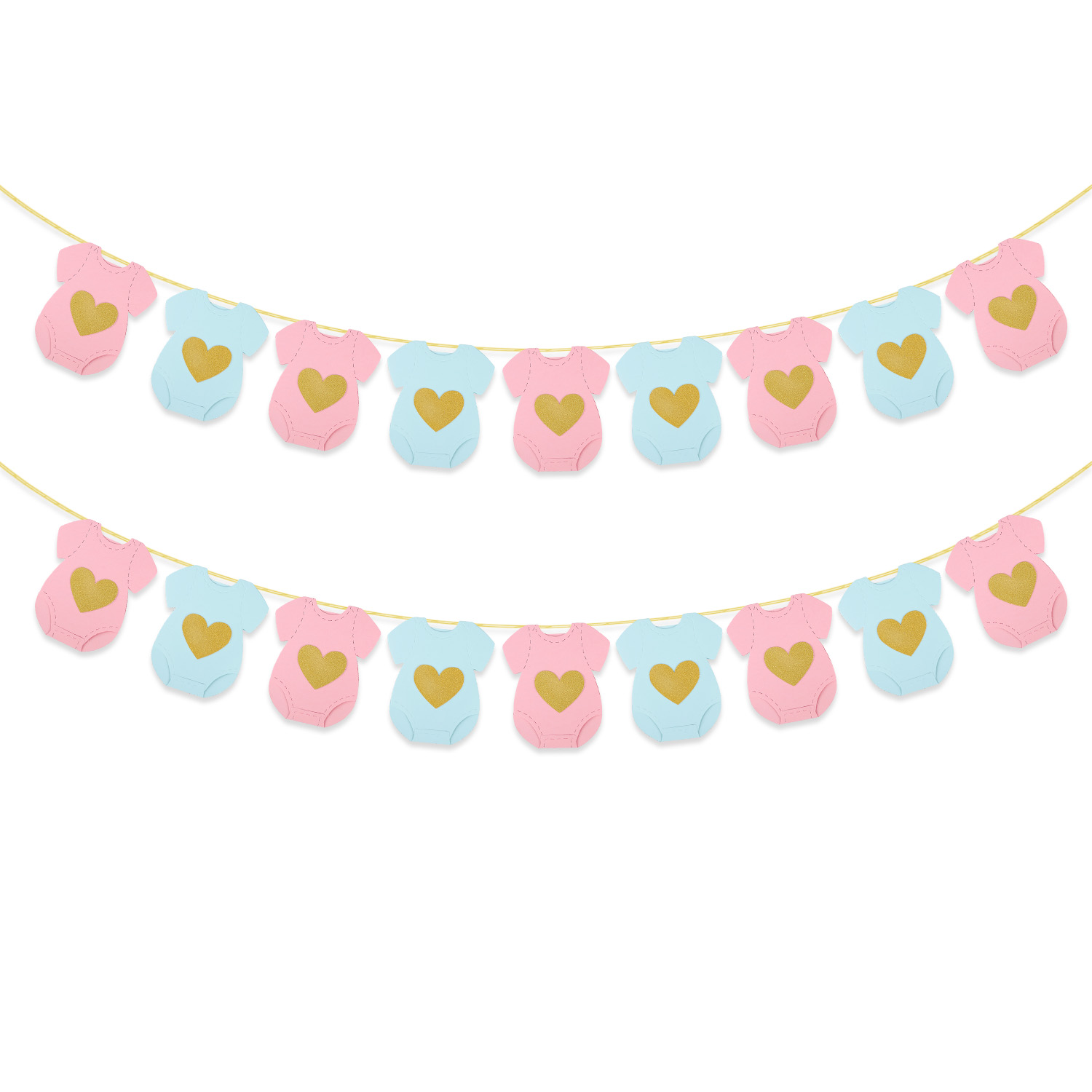 Baby Shower Paper Garland Shor - مراجعة Baby Clothing Rail وسعره