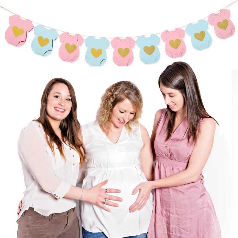Baby Shower Paper Garland Shor - مراجعة Baby Clothing Rail وسعره