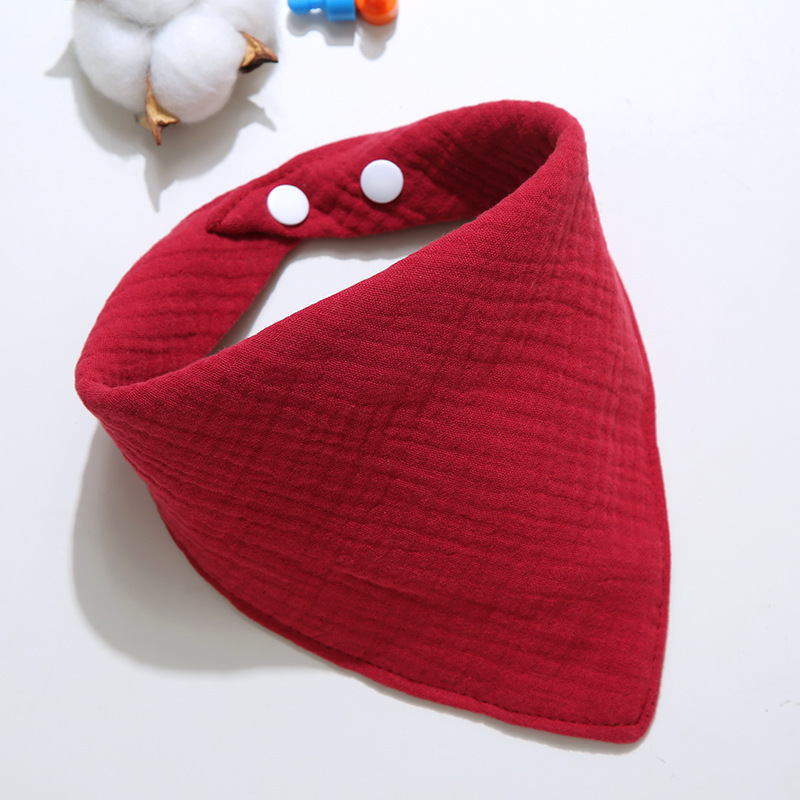 Soft Cotton Triangle Scarf Sol - مراجعة Baby Clothing Fabric وسعره