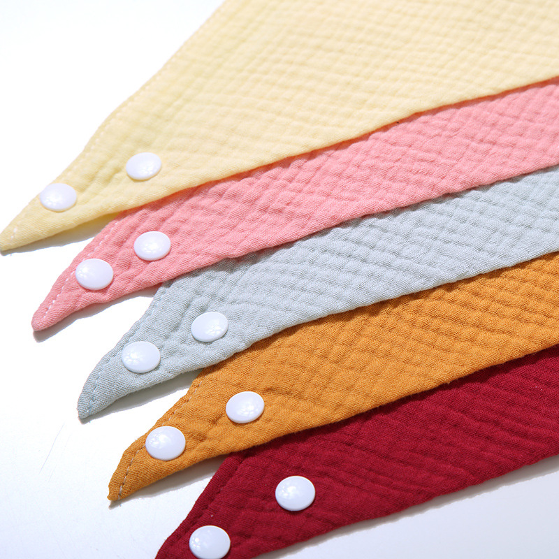Soft Cotton Triangle Scarf Sol - مراجعة Baby Clothing Fabric وسعره