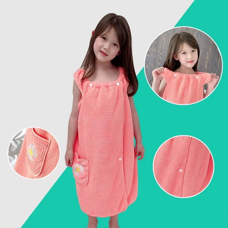 Children's bathrobe bath towel - مراجعة Baby Clothing Fabric وسعره