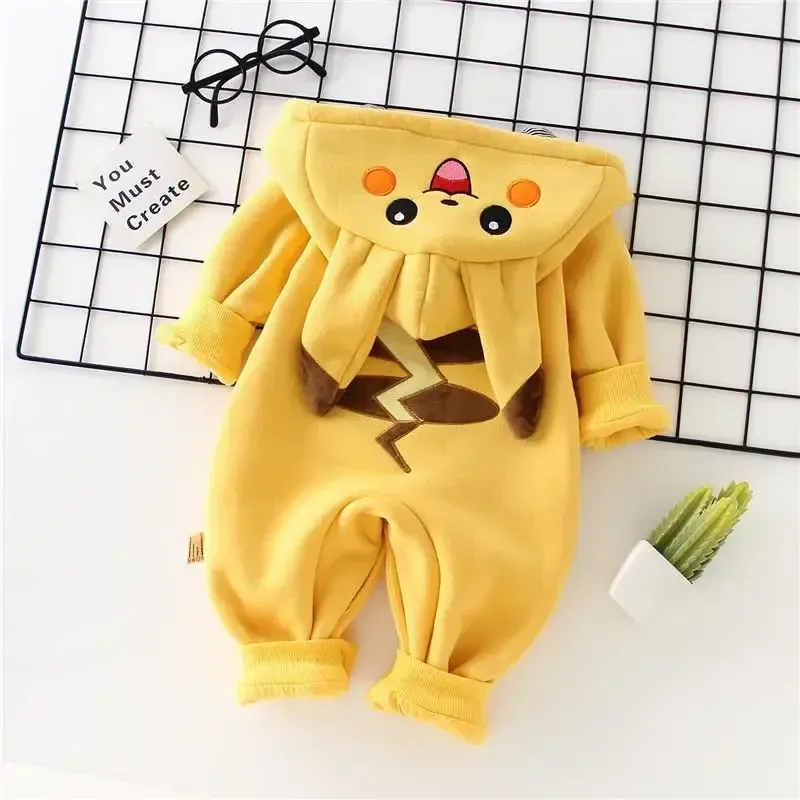 New Cute Cartoon Pokemon Pikac - مراجعة Baby Clothing Winter وسعره