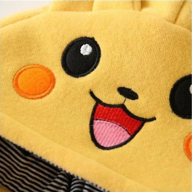 New Cute Cartoon Pokemon Pikac - مراجعة Baby Clothing Winter وسعره