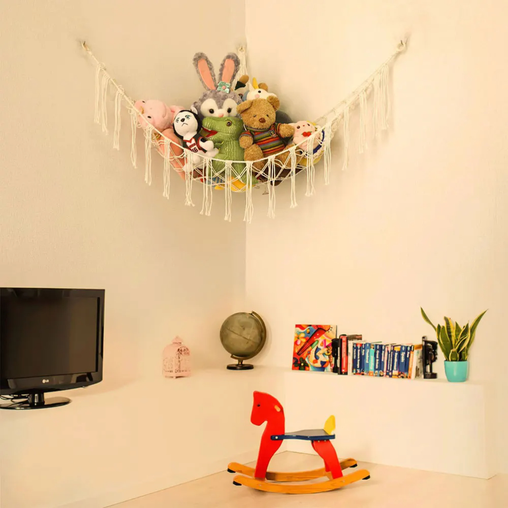 1Pc Toy Hammocks Wall Corner H - مراجعة Baby Clothing Types وسعره