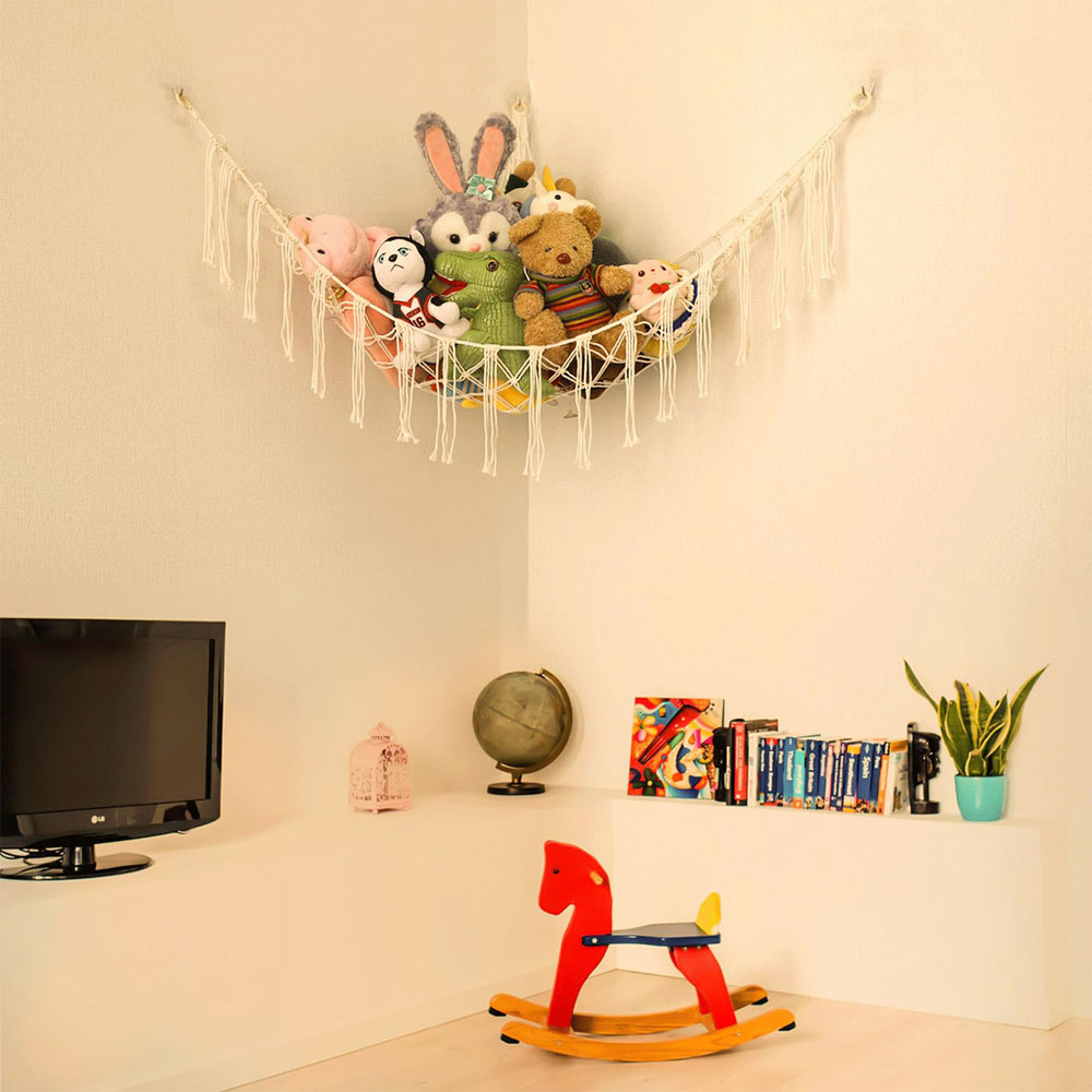 1Pc Toy Hammocks Wall Corner H - مراجعة Baby Clothing Types وسعره