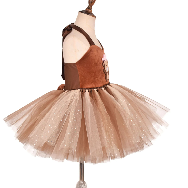 Brown Monkey Tutu Dress for Ba - مراجعة Baby Clothing Dresser وسعره