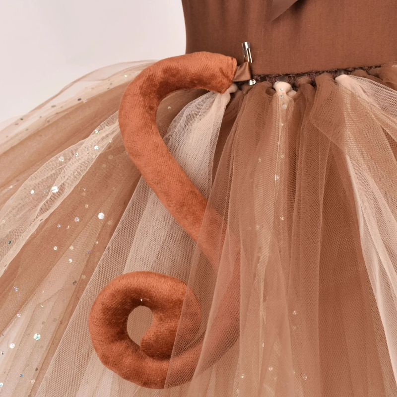Brown Monkey Tutu Dress for Ba - مراجعة Baby Clothing Dresser وسعره