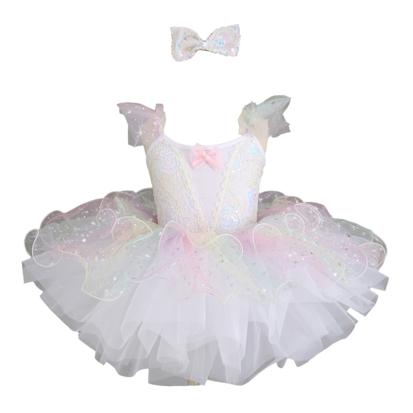 Kids Girls Ballet Dance Dress  - مراجعة Baby Tutu Skirt وسعره
