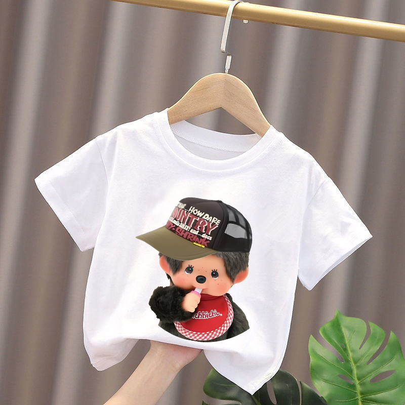 Monchhichi Kids T-shirts Anime - مراجعة Baby Clothing وسعره