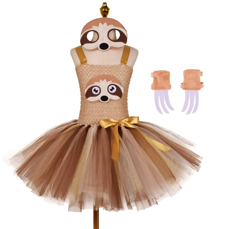 Girl Sloth Tutu Dress for Hall - مراجعة Baby Tutu Skirt وسعره