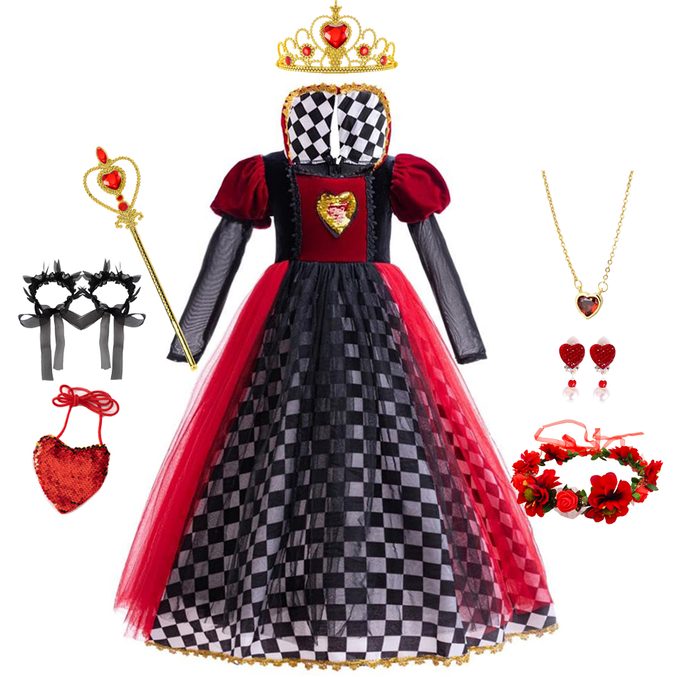 Girls Queen of Hearts Cosplay  - مراجعة Baby Tutu Skirt وسعره