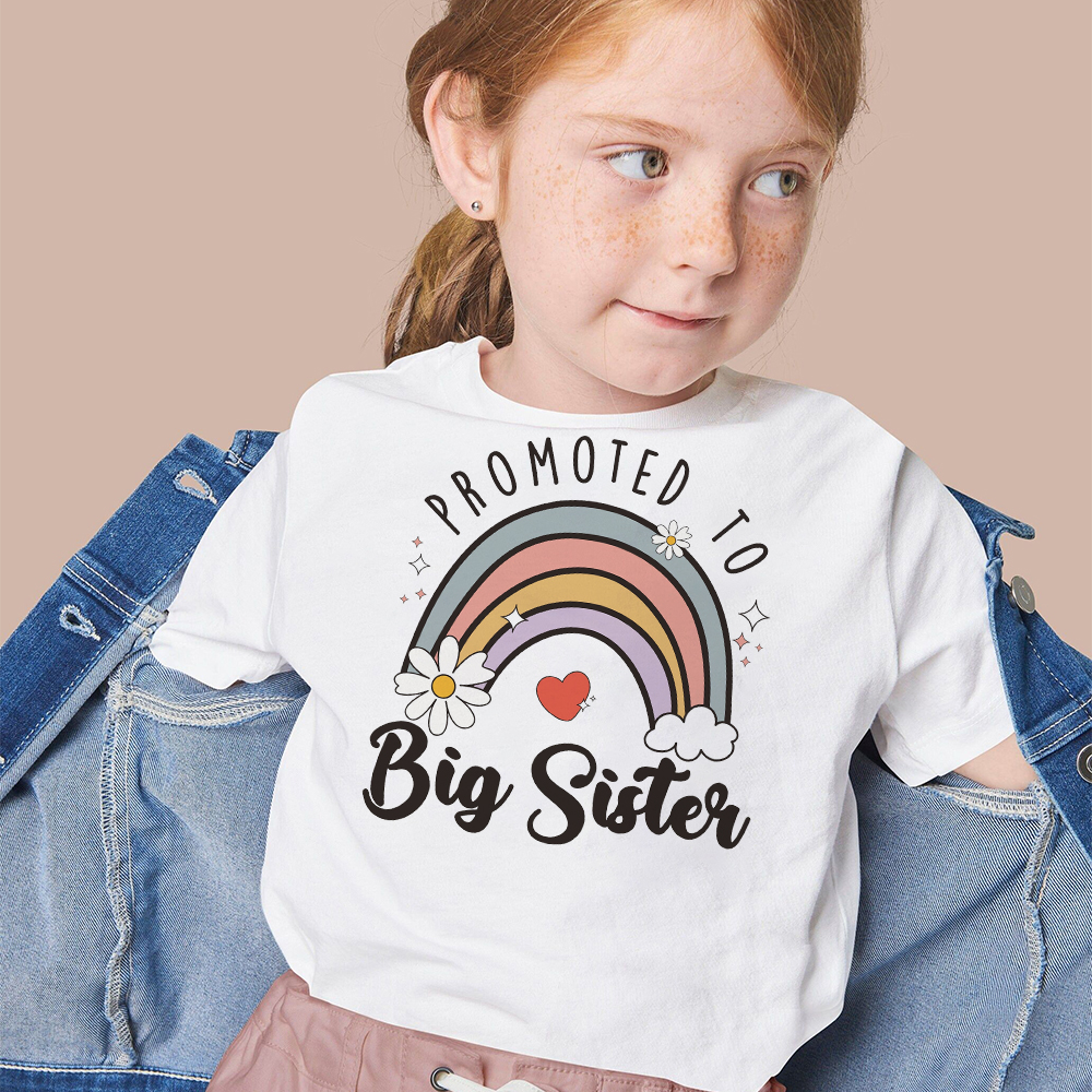 Promoted To Big Sister Printed - مراجعة Baby Clothing Sale وسعره
