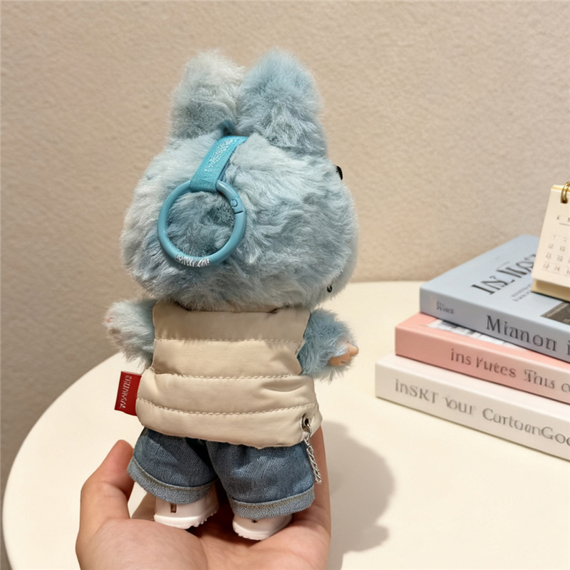 For 15 17cm Labubu Doll Solid  - مراجعة Baby Clothing Winter وسعره
