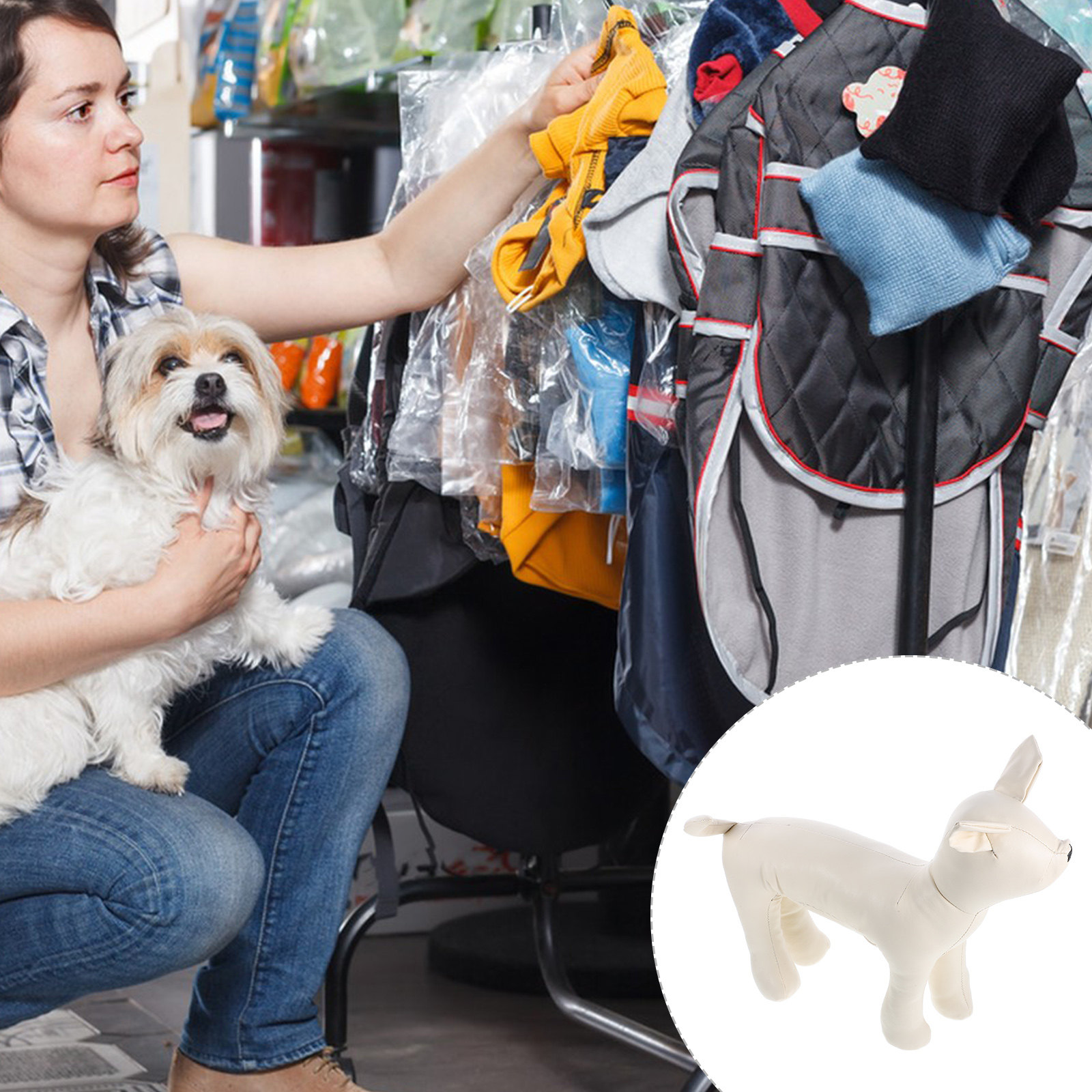 Sturdy Pet Dog Mannequin Reali - مراجعة Baby Shop Clothing وسعره