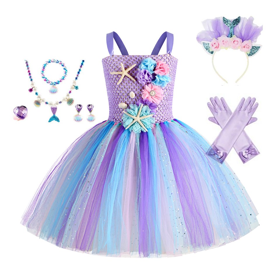 Girls Mermaid Tutu Dress Under - مراجعة Baby Tutu Skirt وسعره