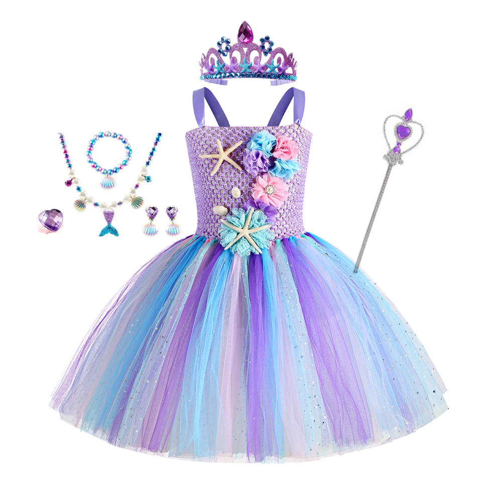 Girls Mermaid Tutu Dress Under - مراجعة Baby Tutu Skirt وسعره